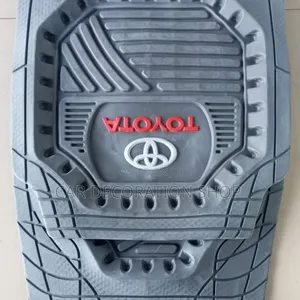 Black Toyota Deep Dish Dust Mats