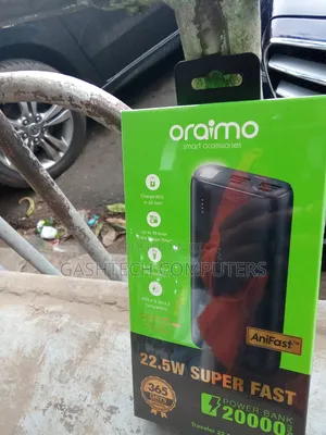 22.5 Watts Oraimo 20000mah Power Bank [New]