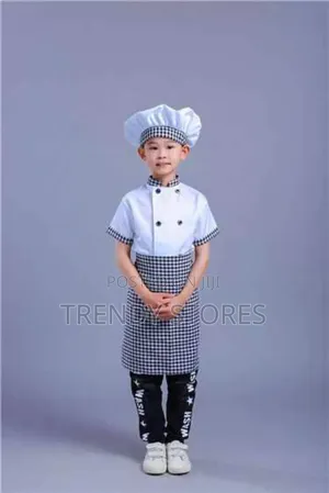 3pc Professional Children's Chef Costume