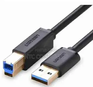 UGREEN USB 3.0 AM to BM Print Cable 2m Black - US210