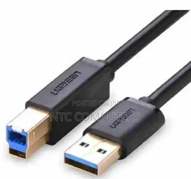 UGREEN USB 3.0 AM to BM Print Cable 2m Black - US210