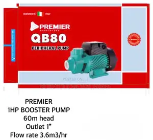 Premier 1HP Booster Pump With a 60m Head