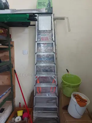 9-Steps Aluminum Household Ladder