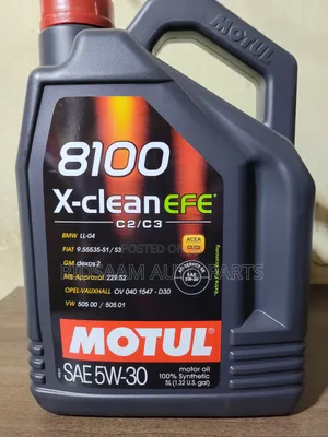 Motul 5w30 -8100 X-Clean Efe Engine Oil