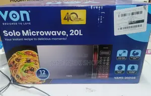 VAMS-20DGB - Digital Solo 20L Microwave Oven v/N