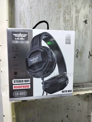 Lelisu Extra Bass Wired Headphones