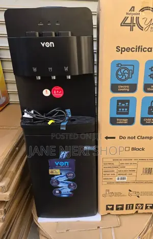 Von Hot Normal and Cold 3 Taps Dispenser HNC/V