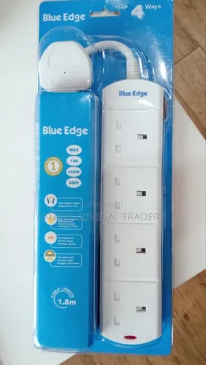 Extension! Blue Edge 4-Way Surge Protector Extension