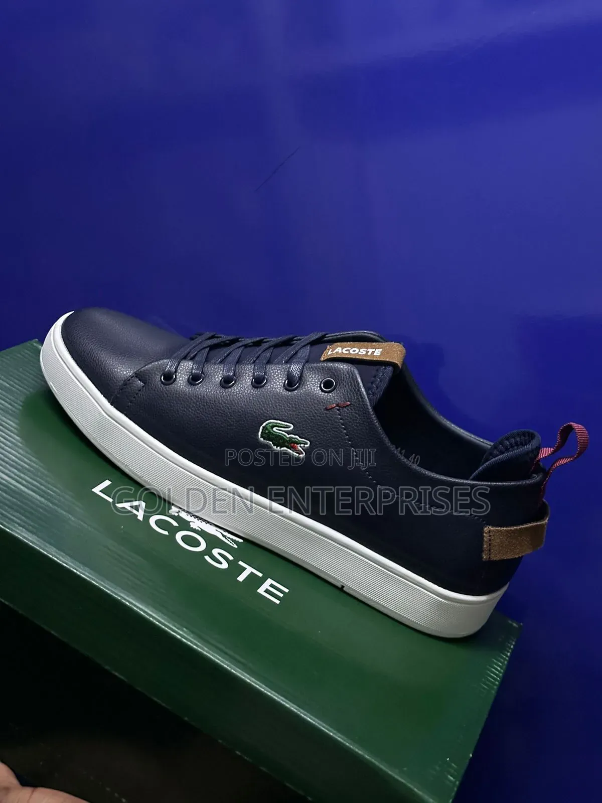 Lacoste Smart Casual Shoes, Navy Blue
