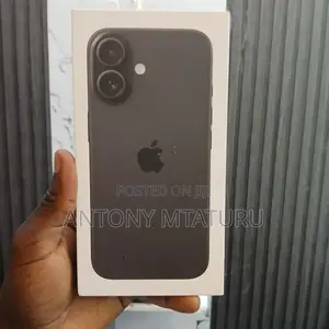 New Apple iPhone 16 128 GB Black