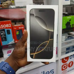 New Apple iPhone 16 Pro Max 256 GB Black
