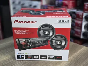 Pioneer MXT-216BT Bluetooth Car Radio With Free Speakers