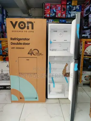 Von Fridge Double Door 18litres
