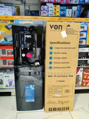 *Von Water Dispenser 3 Taps Hot , Normal and Cold*