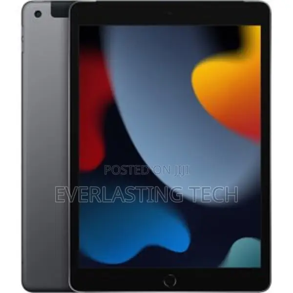 New Apple iPad 10.2 (2021) 64 GB Black