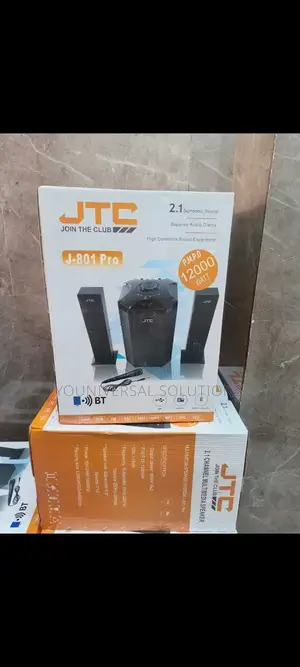 JTC Mtungi 2.1ch Hometheatre-Bt/Fm/Usb-12,000w-System