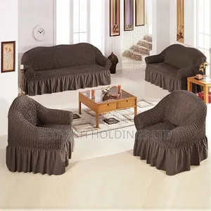 Chocolate Imported Turkish Sofa Seat Covers 7 Seater Tf4