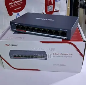 Hikvision 8 Ports Unmanaged Poe Switch FULL POE