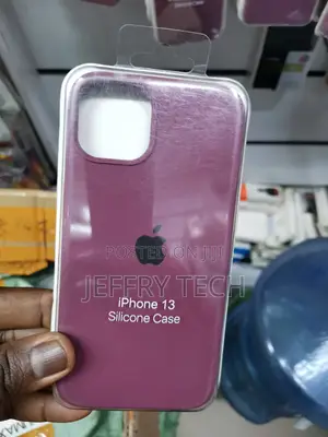iPhone 13 Case Soft Silicone Shockproof Phone Case-Maroon