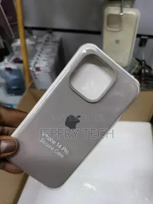 iPhone 14 Pro Case, Premium Silicone Protective Case-gray