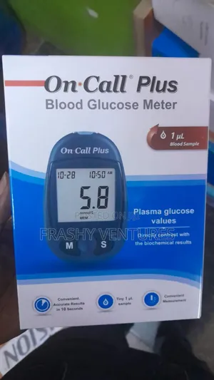 On Call Plus Glucometer Machine.
