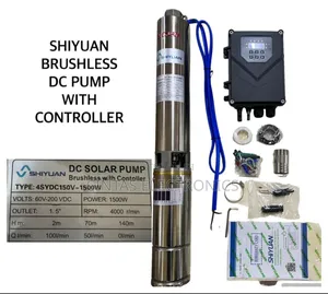 Shiyuan Brushless DC Solar Pump 140m,1500w