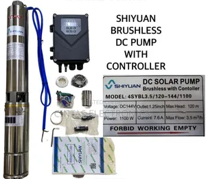 Shiyuan Brushless DC Solar Pump 120m,1100w