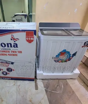 Icona 12.5kgs Twin Washing Machine LWM/12.5KG
