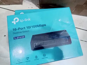 TP Link TL-SF1016D 16-Port 10/100mbps Desktop Switch