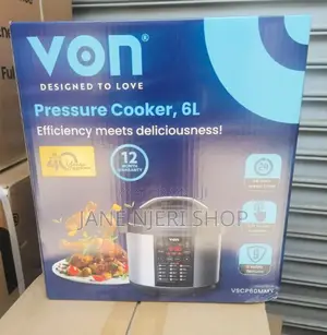 Von Electric Pressure Cooker v/N6l