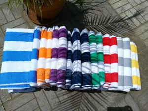Stripped Cotton Towels- Big Size