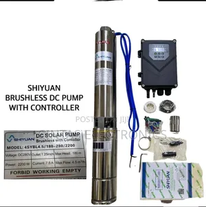 Shiyuan Brushless DC Submersible Water Pump 180m,2200w