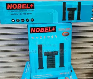 Black 3.1 Nobel Home Theater Multimedia Speaker System N/M