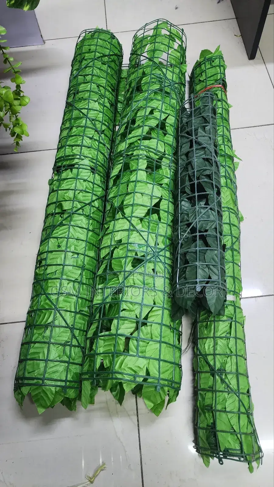 Balcony Privacy Fence Light Green