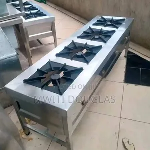 Unique Supreme Pure Stainless Four Burner Gas Cooker