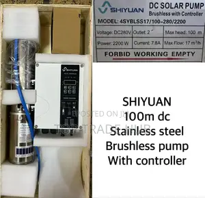Shiyuan DC Deep Well 2" Brushless Pump 2200w 100m Head