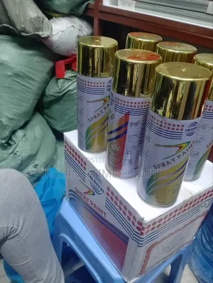 Bright Gold Spray Paint