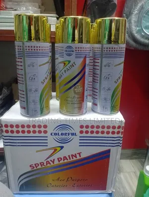 Bright Gold Spray Paint