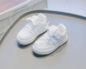 White Kids Sports Shoes 21-32