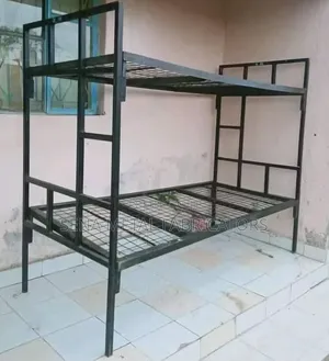 Double-Decker Metal Bed 2 1⁄2 by 6