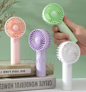 Portable Mini Fan, Rechargeable Hand Fan