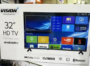 32 Inch Vision Plus Frameless Smart Android TV v/S