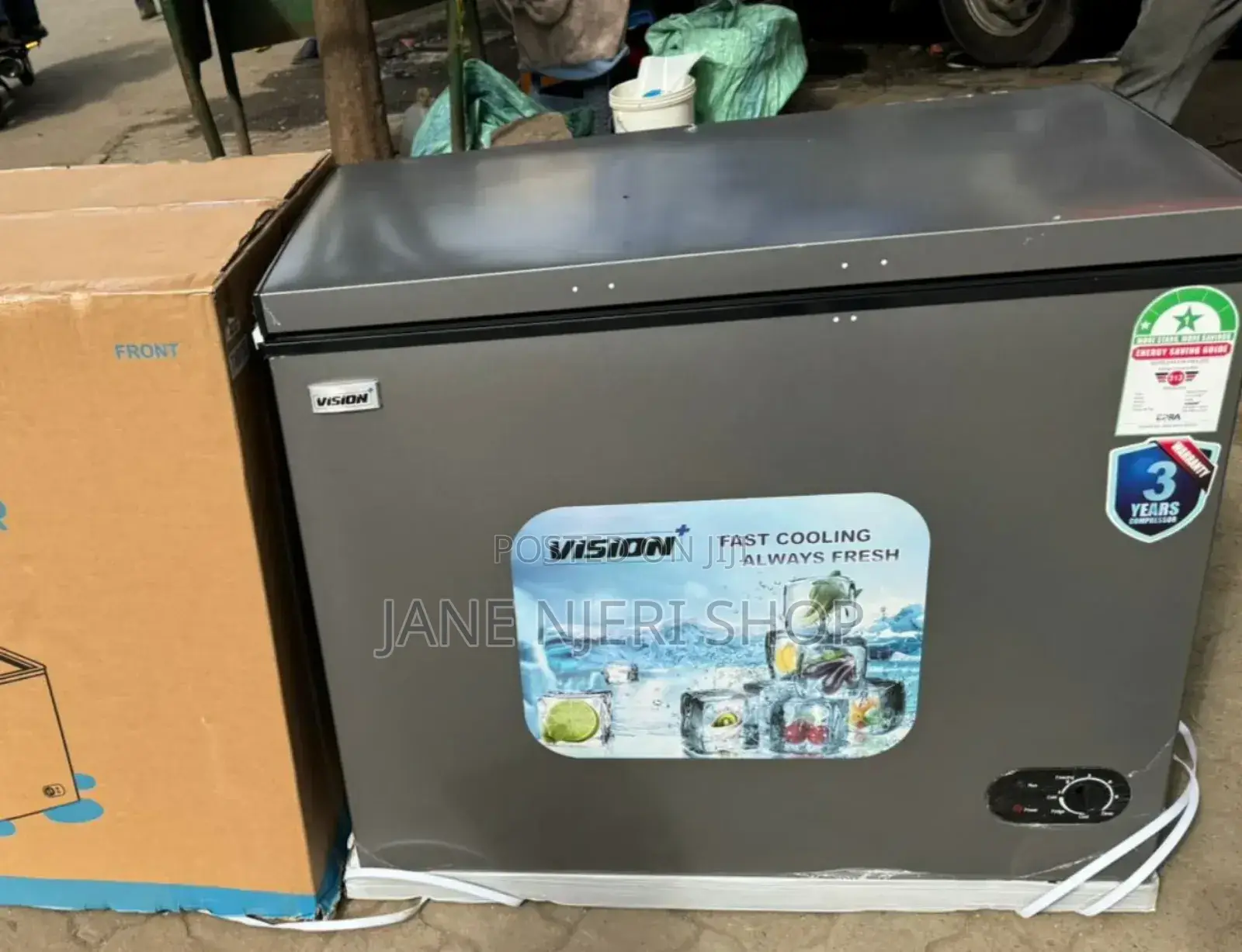 Vision Chest Freezer 200L Vpcf200f v/N