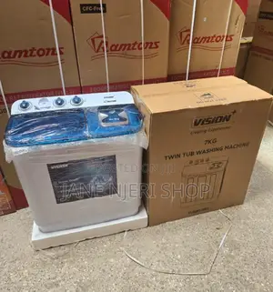 White Vision 7kgs Washing Machine v/N7kg