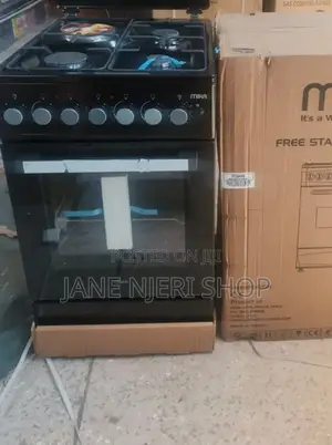 Black Mika 50*60 3+1 Free Standing Cooker M/K-3g
