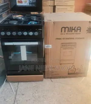 Black Mika 50*60 3gas +1 Free Standing Cooker M/K-3g