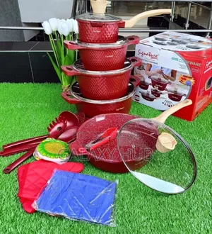 Signature Die Cast 21pcs Non Stick Cooking Pot and Pan