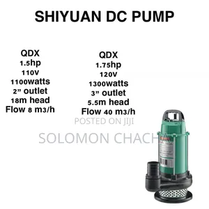 Shiyuan DC Pump 2inch or 3inch Submersible Pump Available