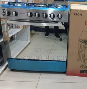 60*80 Unitech 5 Burner Freestanding 4 Gas Cooker U/T