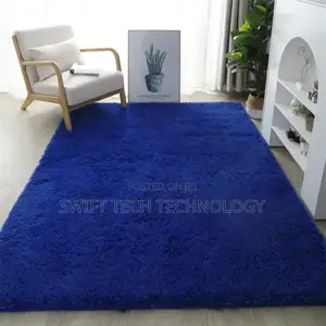 Fluffy Carpets / Blue 5×8 Carpet